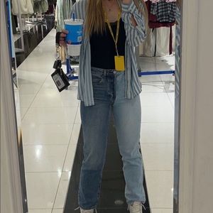 Two Toned Pacsun Dad Jean